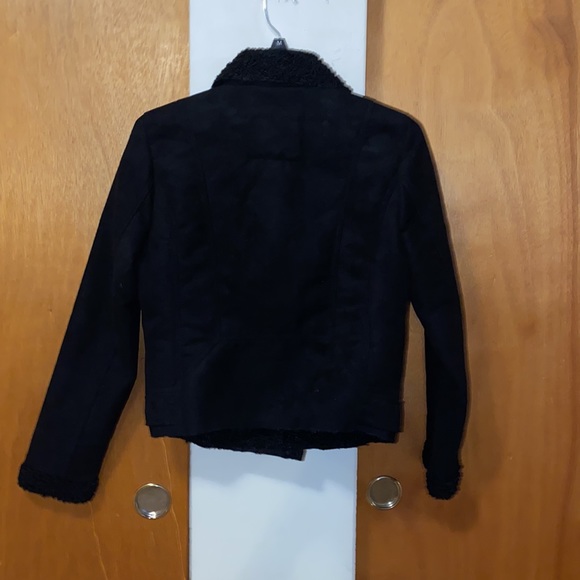 🖤NWOT Maralyn & Me Faux Shearling Moto Jacket - Picture 8 of 15